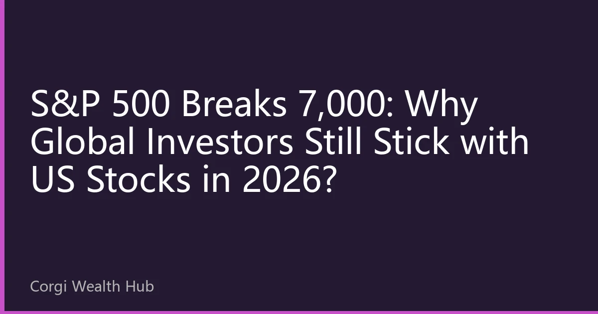 S&P 500 Breaks 7,000: Why Global Investors Still Stick with US Stocks in 2026?