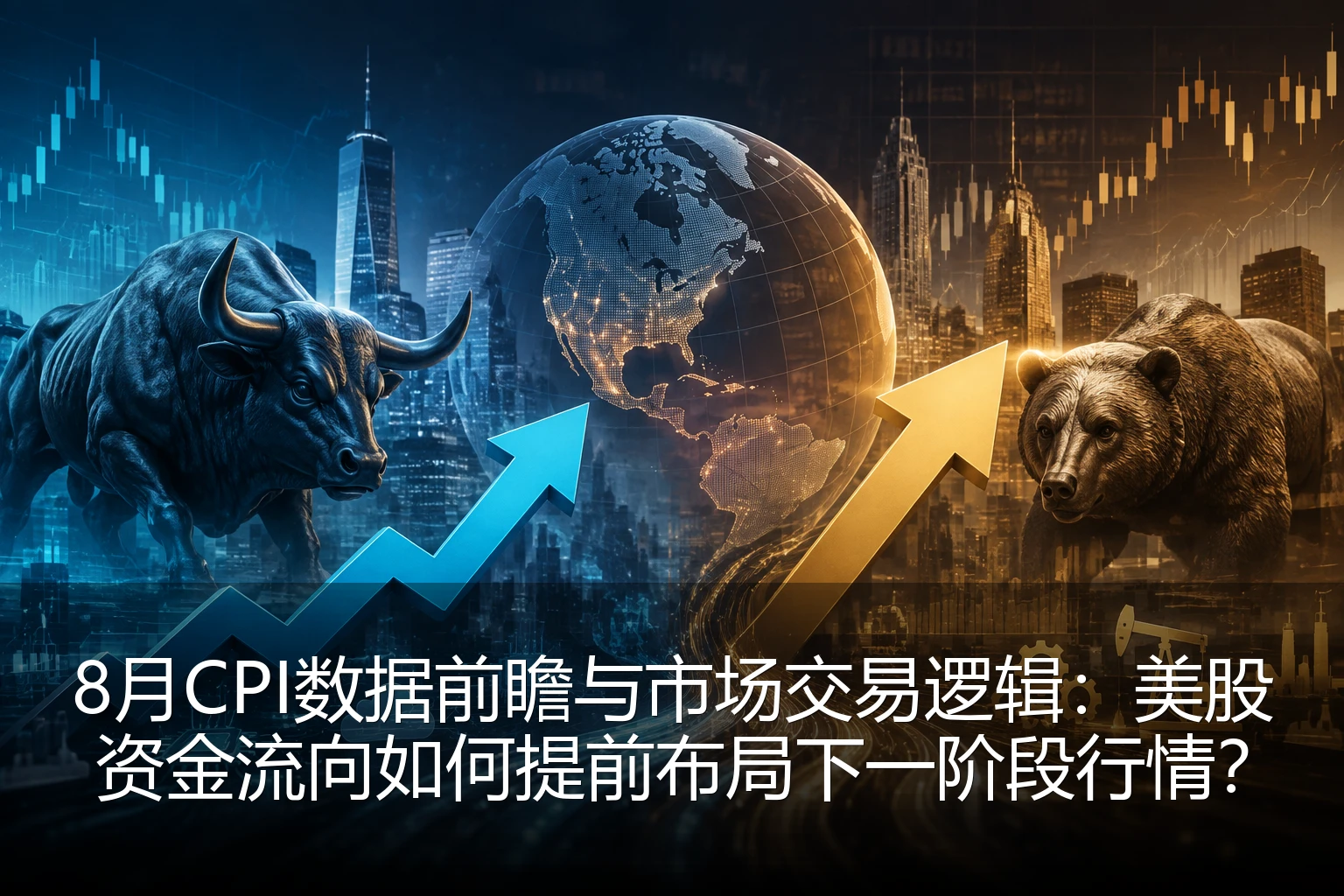 8月CPI数据前瞻与市场交易逻辑：美股资金流向如何提前布局下一阶段行情？