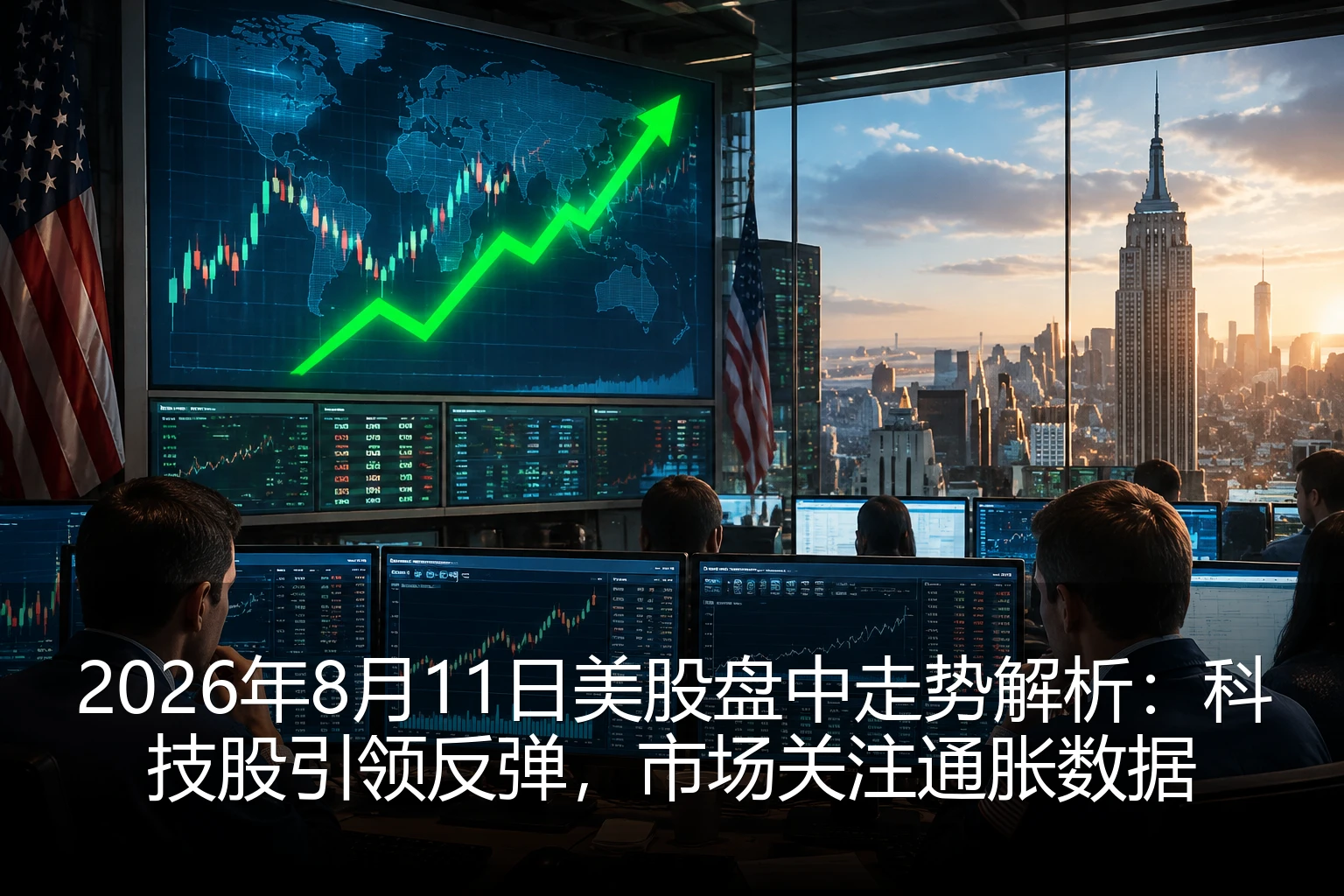 2026年8月11日美股盘中走势解析：科技股引领反弹，市场关注通胀数据