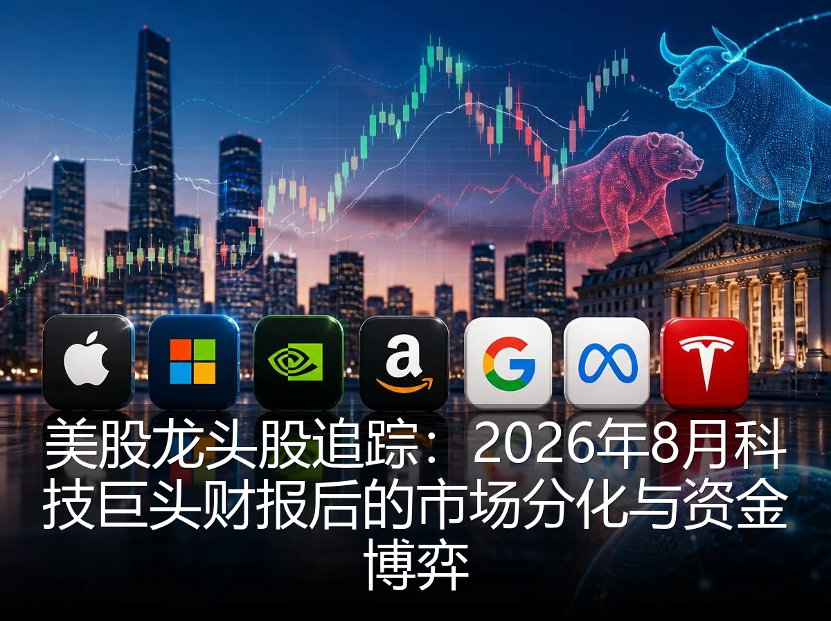 美股龙头股追踪：2026年8月科技巨头财报后的市场分化与资金博弈
