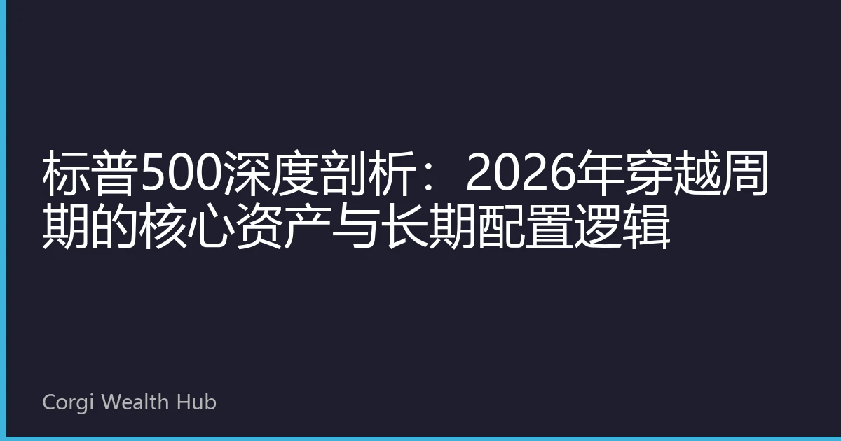 标普500深度剖析：2026年穿越周期的核心资产与长期配置逻辑