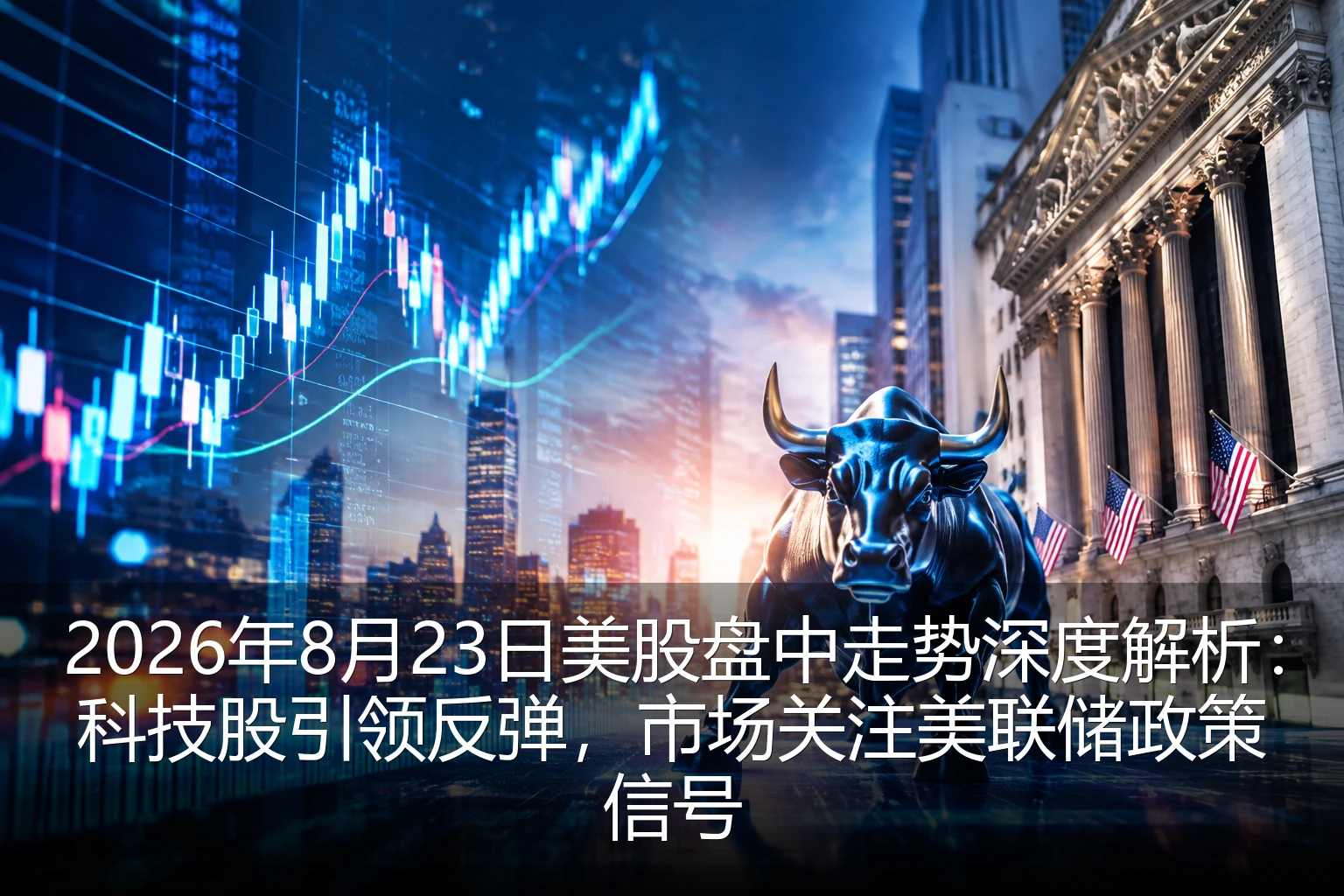 2026年8月23日美股盘中走势深度解析：科技股引领反弹，市场关注美联储政策信号