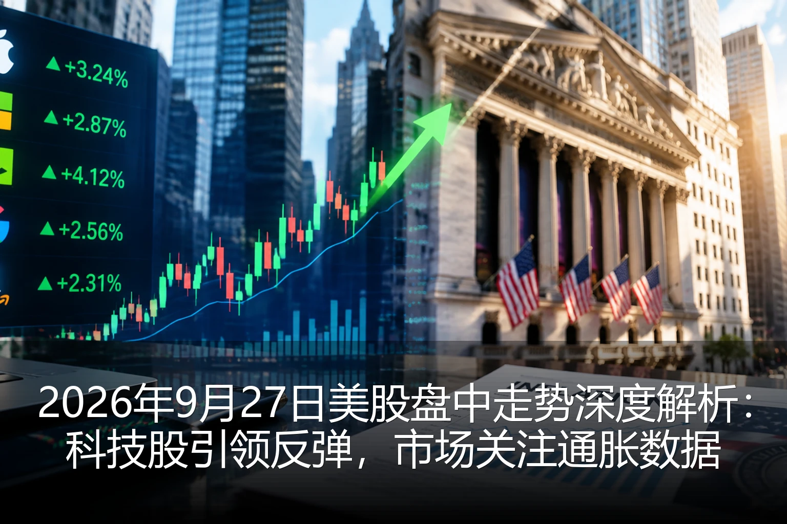 2026年9月27日美股盘中走势深度解析：科技股引领反弹，市场关注通胀数据