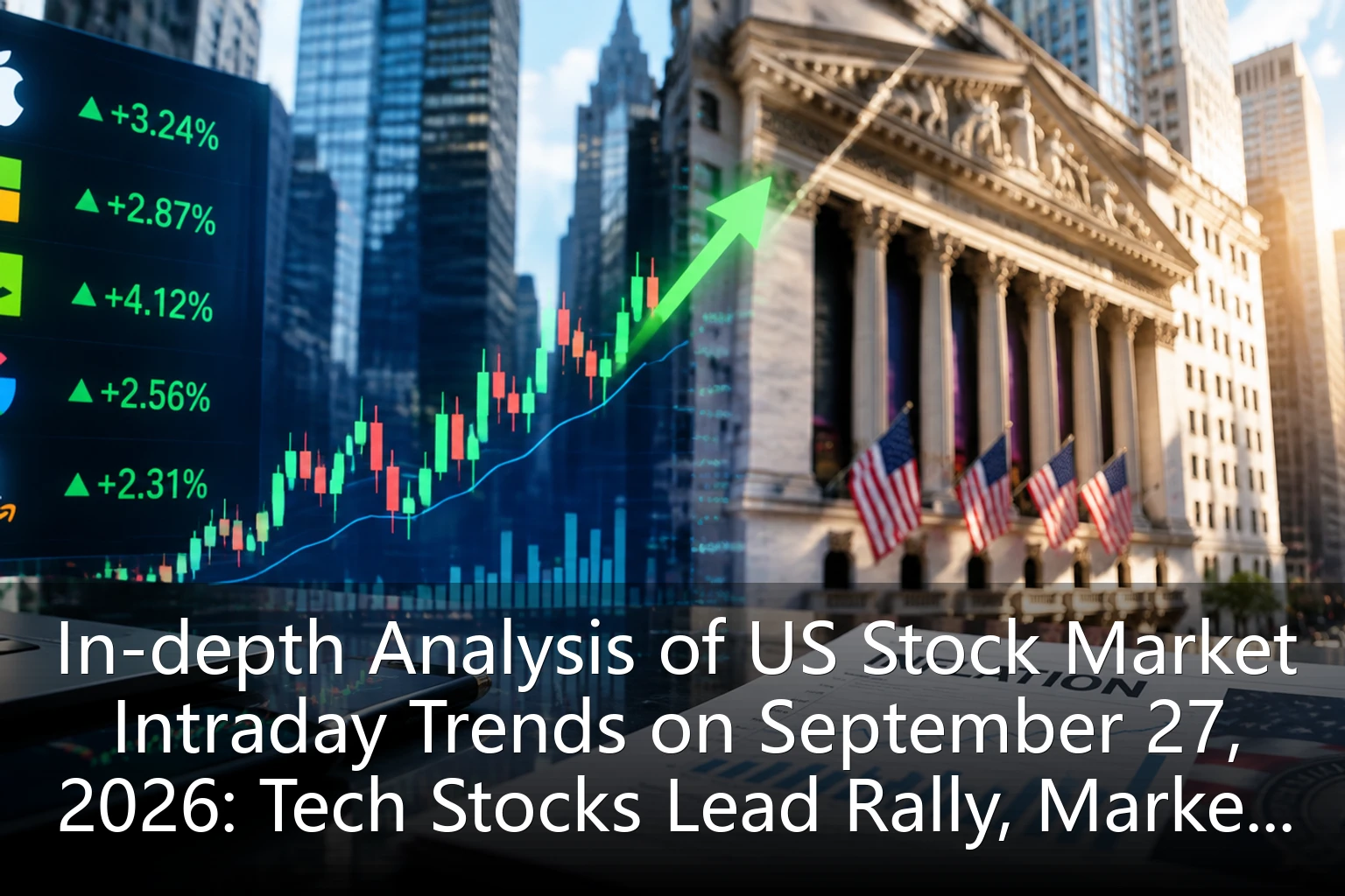 In-depth Analysis of US Stock Market Intraday Trends on September 27, 2026: Tech Stocks Lead Rally, Market Focus on Inflation Data