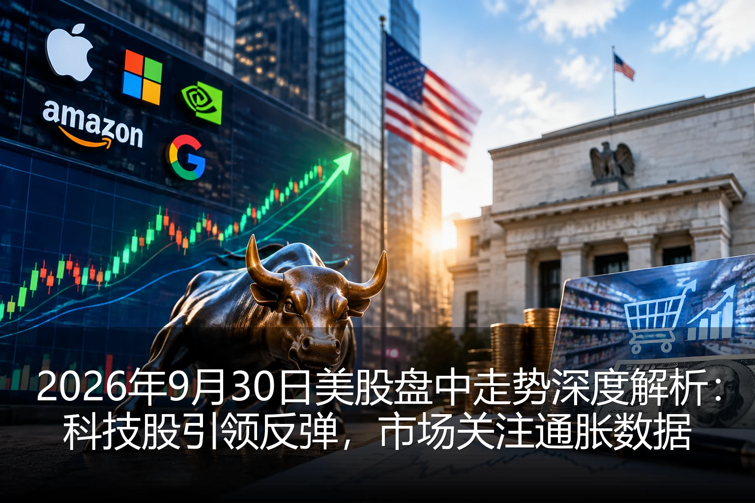 2026年9月30日美股盘中走势深度解析：科技股引领反弹，市场关注通胀数据