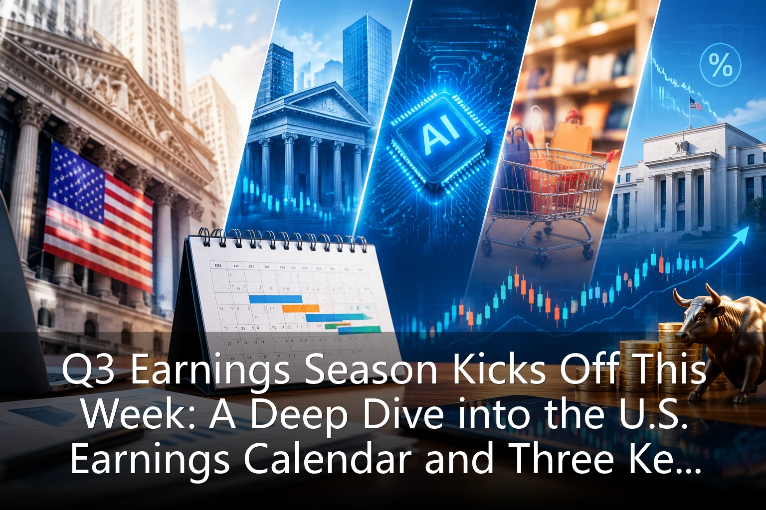 Q3 Earnings Season Kicks Off This Week: A Deep Dive into the U.S. Earnings Calendar and Three Key Trading Themes